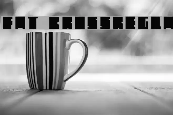 FAT BROSSRegular Font examples