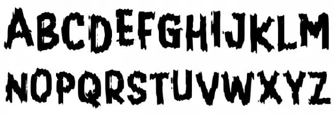 FATAMOR Schriftart Groß