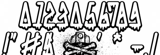 FAT&CAP Bold Font OTHER CHARS