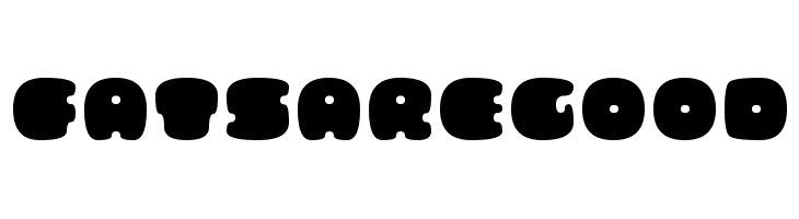 FATS ARE GOOD  免费字体下载