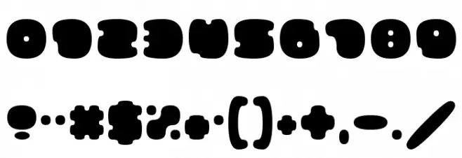 FATS ARE GOOD Font OTHER CHARS