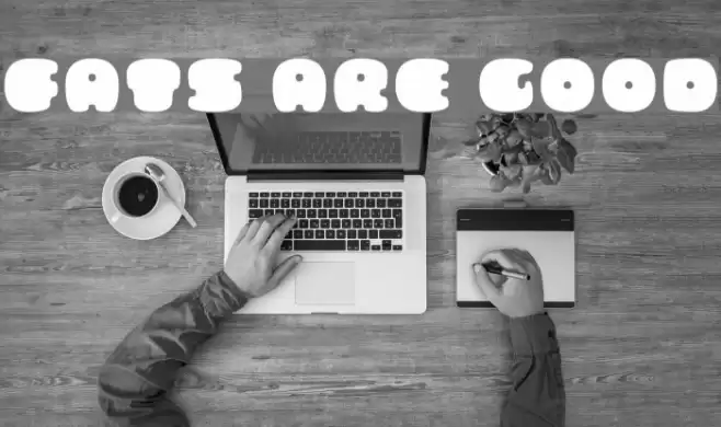 FATS ARE GOOD Font examples