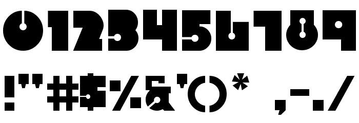 FATSINI Font OTHER CHARS