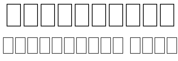 FATSOcaps Font OTHER CHARS