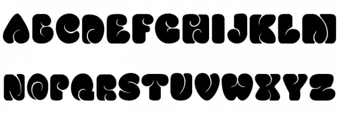 FATSOcaps Schriftart Groß