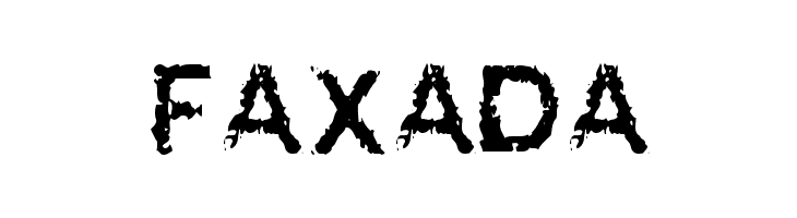 FAXADA Font