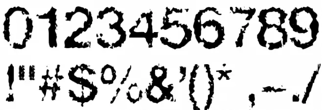 FAXADA Font OTHER CHARS