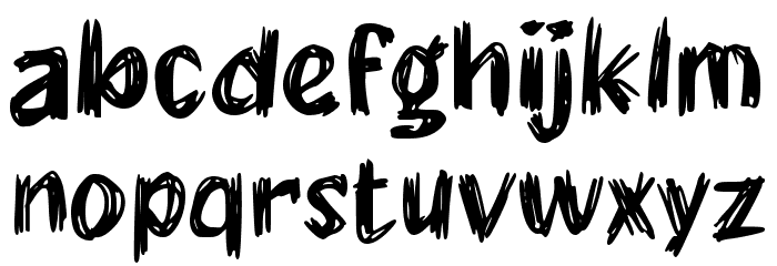 FaR ALoNE Font LOWERCASE