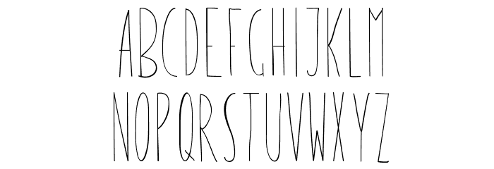 Fab Craft フォント 小文字