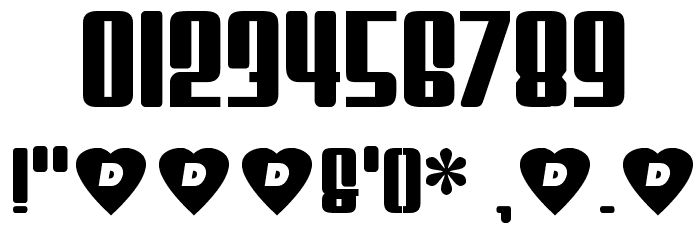 Fab Font Alte caractere