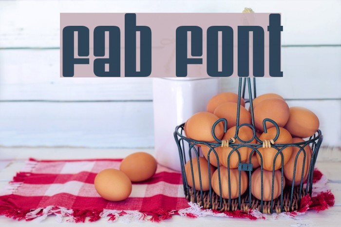 Fab Font examples