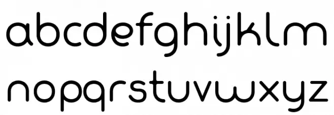 Fabada Font Litere mici