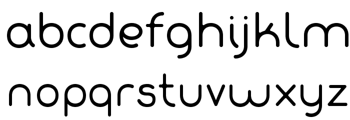 Fabada Font LOWERCASE