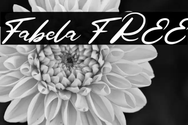 Fabela FREE Font examples