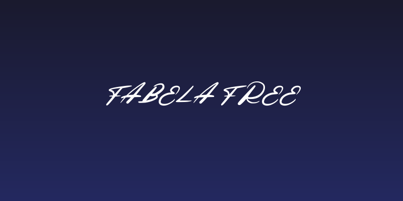 Fabela FREE Social Header