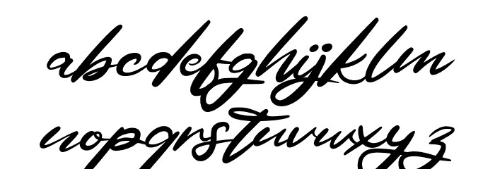 FabelaFREE Font LOWERCASE