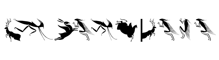 Fabeltiere04 Font