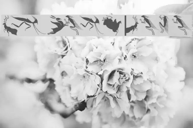 Fabeltiere04 Font examples