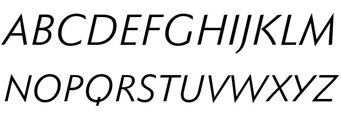 Faber Sans Std 56 Normal Kursiv Font OTHER CHARS