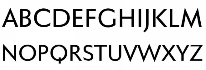 Faber Sans Std 65 Kraeftig خط أحرف كبيرة