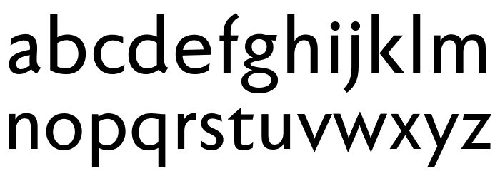 Faber Sans Std 65 Kraeftig Font LOWERCASE