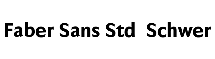 Faber Sans Std 85 Schwer  Fuentes Gratis Descargar