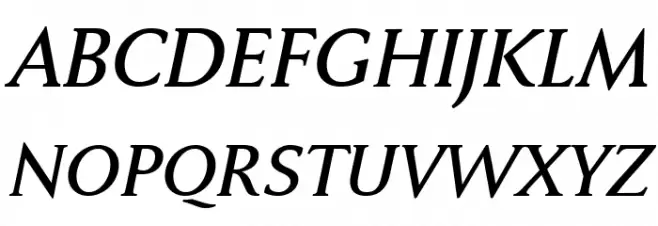 Faber Serif Reduced 66 Kräftig Kur Font OTHER CHARS