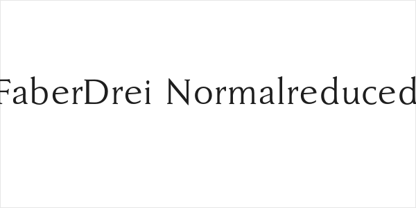 FaberDrei-Normalreduced Logo
