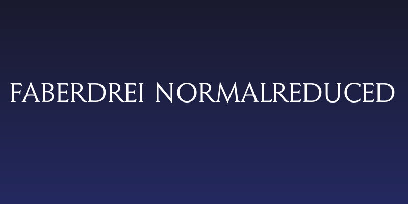 FaberDrei-Normalreduced Social Header