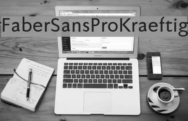 FaberSansPro-Kraeftig Font examples