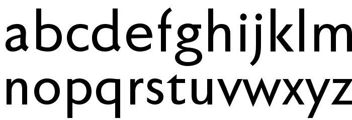 FaberSansPro-Kraeftig Font LOWERCASE