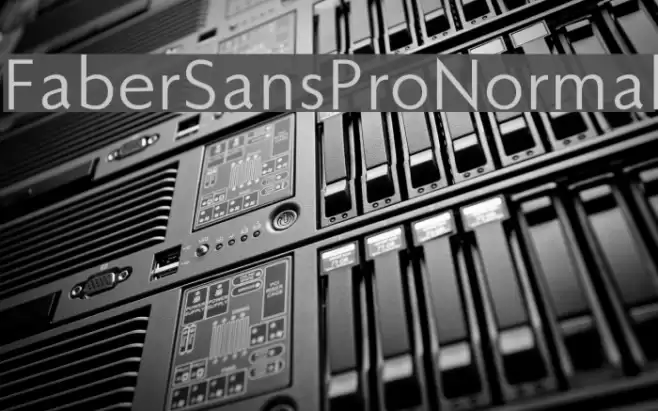 FaberSansPro-Normal Schriftart examples