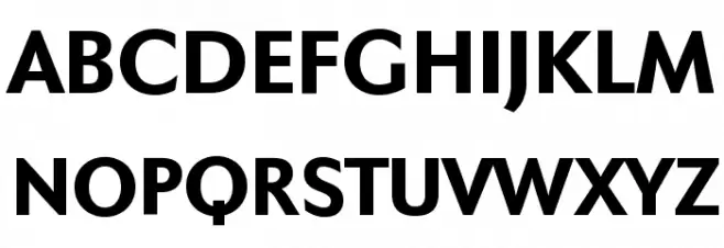FaberSansPro-Schwer Schriftart Groß