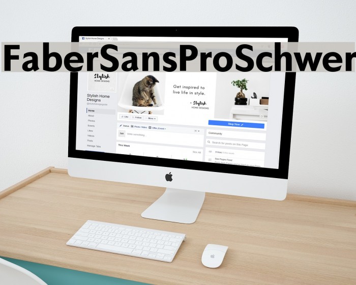 FaberSansPro-Schwer Font examples