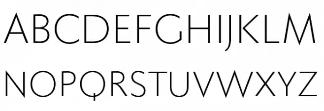 FaberSansStd-45Leicht フォント 大文字