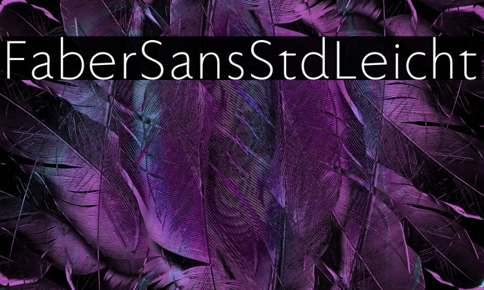 FaberSansStd-45Leicht Example 2