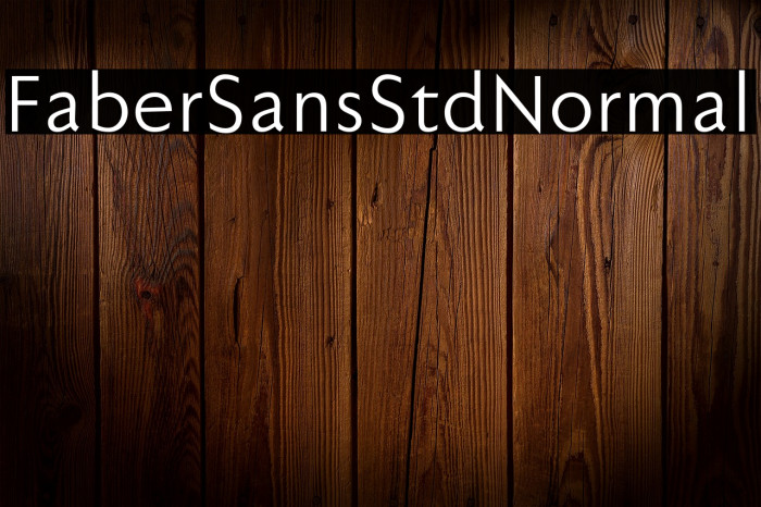 FaberSansStd-55Normal Example 1