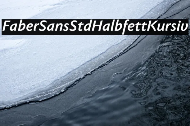 FaberSansStd-76HalbfettKursiv Example 1