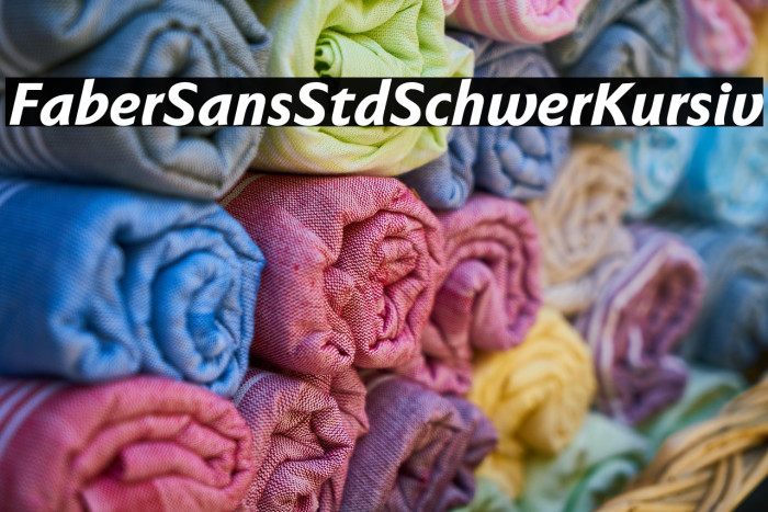 FaberSansStd-86SchwerKursiv Example 1