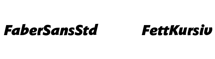 FaberSansStd-96FettKursiv  Descarca Fonturi Gratis