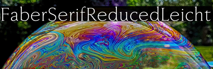 FaberSerifReduced-45Leicht Example 2