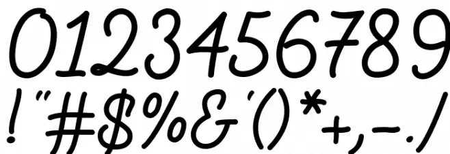 FabfeltScript Bold Regular Font OTHER CHARS