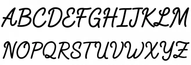 FabfeltScript Bold Fonte MAIÚSCULAS