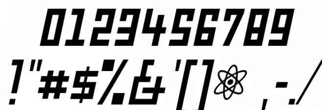 Fabian-Regular Font OTHER CHARS