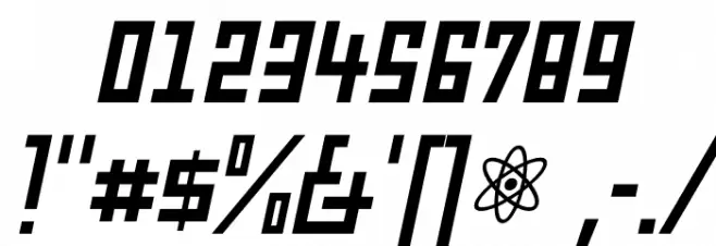 Fabian-Regular Font OTHER CHARS