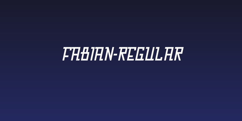 Fabian-Regular Social Header