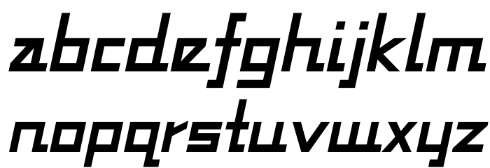 Fabian-Regular Font LOWERCASE