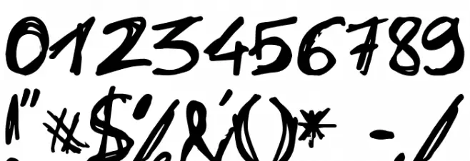 Fabian Font OTHER CHARS