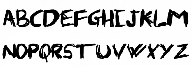 Fabian Шрифта ВЕРХНИЙ