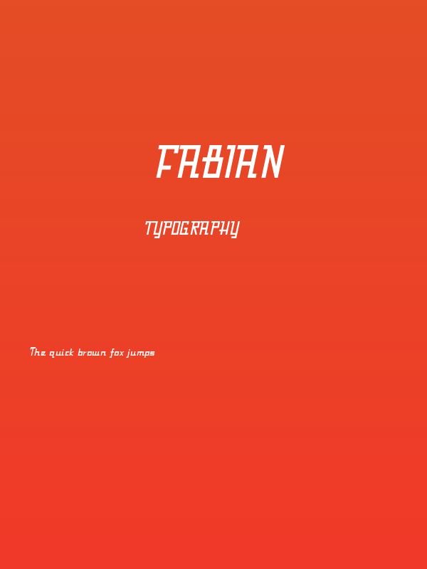Fabian Poster